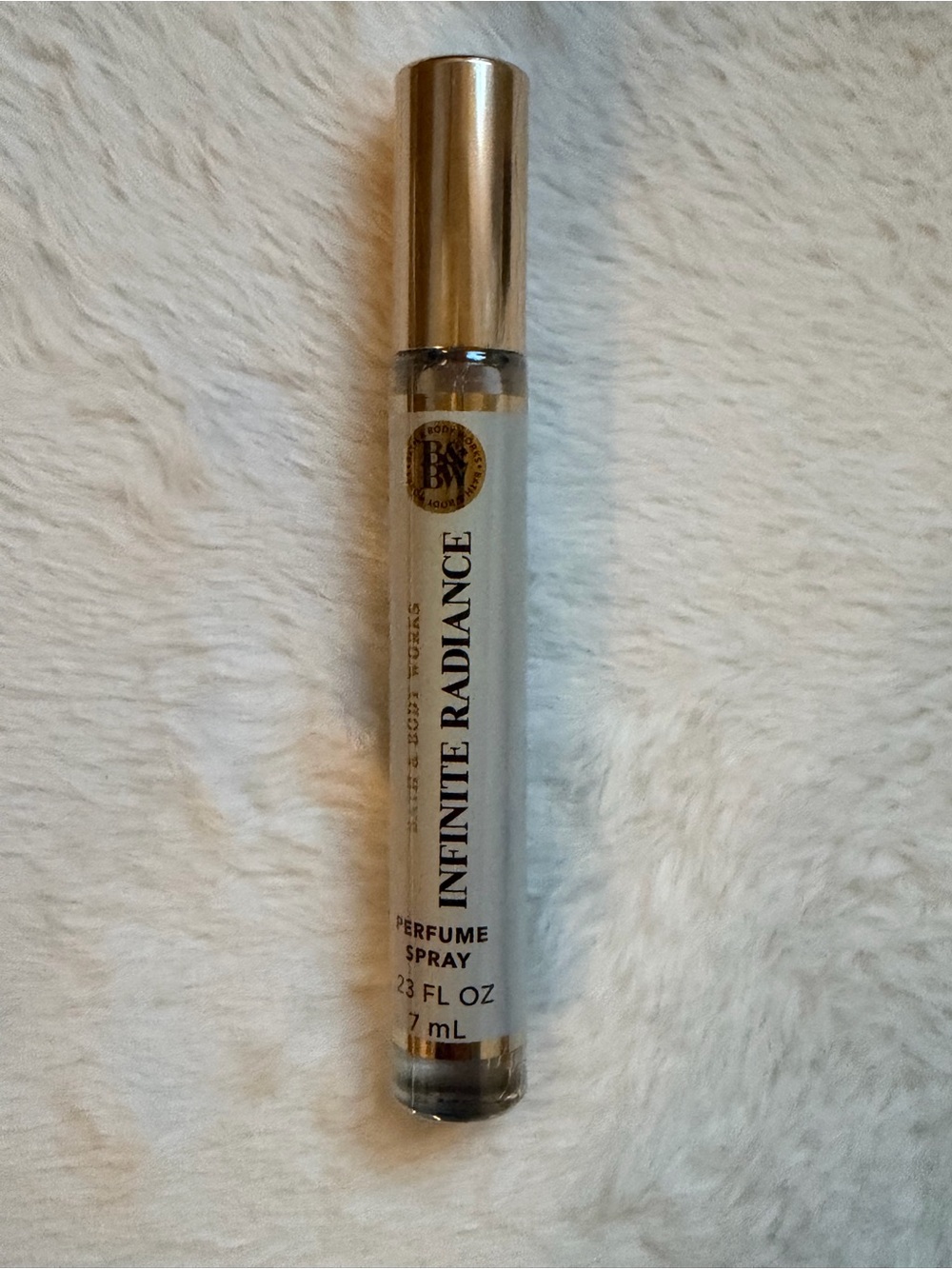 Bath & Body Works Infinite Radiance Mini Perfume Spray .23 Ounce Travel Size